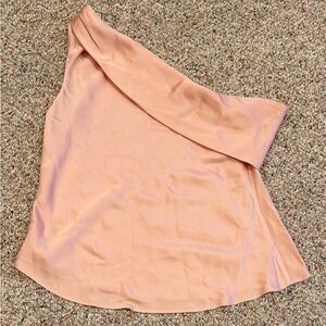 Jonathan Simkhai One Shoulder Pink Top